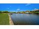 Waterfront property with boat docks at 15124 Leipzig Cir, Port Charlotte, FL 33981