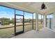 Spacious screened porch with water views at 15124 Leipzig Cir, Port Charlotte, FL 33981