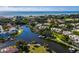 Expansive aerial view of a picturesque coastal community with waterways and ocean views at 1912 Harbourside Dr # 603, Longboat Key, FL 34228