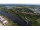 Expansive aerial view of waterfront community at 5581 Key West Pl # 5581, Bradenton, FL 34203