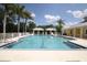 Large community pool with surrounding lounge area at 5581 Key West Pl # 5581, Bradenton, FL 34203