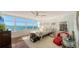 Spacious bedroom with water views and hardwood floors at 988 Blvd Of The Arts # 915, Sarasota, FL 34236