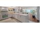 Modern kitchen with granite countertops and stainless steel appliances at 988 Blvd Of The Arts # 915, Sarasota, FL 34236