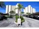 Luxury beachfront condo building with private parking at 19 Whispering Sands Dr # 1204, Sarasota, FL 34242
