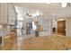 Granite countertops and stainless steel appliances highlight this updated kitchen at 19 Whispering Sands Dr # 1204, Sarasota, FL 34242