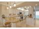 Modern kitchen with granite countertops and stainless steel appliances at 19 Whispering Sands Dr # 1204, Sarasota, FL 34242