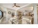 Relaxing living room with ocean views and comfortable seating at 19 Whispering Sands Dr # 1204, Sarasota, FL 34242