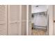 Large walk-in closet with ample shelving and hanging space at 119 Tidewater Dr # 119, Bradenton, FL 34210