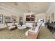 Relaxing community room with comfy seating and a kitchenette at 280 Hidden Bay Dr # 201, Osprey, FL 34229