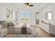 Bright bedroom with water views and private balcony at 280 Hidden Bay Dr # 201, Osprey, FL 34229