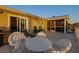 Spacious deck with seating area and grill at 4528 106Th W St, Bradenton, FL 34210
