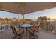 Enjoy waterfront views from this covered deck at 4528 106Th W St, Bradenton, FL 34210