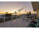 Relaxing deck overlooking peaceful waterfront sunset views at 4528 106Th W St, Bradenton, FL 34210