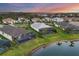 Luxury home community with lakefront properties and resort-style amenities at 4939 Surfside Cir, Bradenton, FL 34211