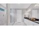 Spa-like bathroom with a large walk-in shower and double vanity at 4939 Surfside Cir, Bradenton, FL 34211