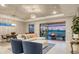 Bright and airy living room with sliding doors to patio at 4939 Surfside Cir, Bradenton, FL 34211