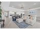 Open floor plan with modern kitchen and spacious living area at 4939 Surfside Cir, Bradenton, FL 34211