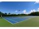 Two well-maintained tennis courts at 502 Woodstork Cir, Bradenton, FL 34209