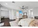 Bright and airy main bedroom with a seating area and ample closet space at 5159 Oxford Dr, Sarasota, FL 34242