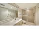 Bathroom with shower and toilet at 1065 Gulf Of Mexico Dr # 201, Longboat Key, FL 34228