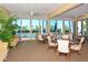 Common area with ocean views and comfortable seating at 1065 Gulf Of Mexico Dr # 201, Longboat Key, FL 34228