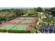Community tennis courts with ample parking nearby at 1065 Gulf Of Mexico Dr # 201, Longboat Key, FL 34228