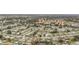 Aerial view showcasing home's location in a residential neighborhood at 161 Sandhurst Dr, Venice, FL 34293