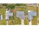 Aerial view of houses in neighborhood at 161 Sandhurst Dr, Venice, FL 34293