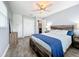 Spacious bedroom with wood flooring and ample closet space at 161 Sandhurst Dr, Venice, FL 34293