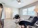 Relaxing home office with large window and comfortable seating at 161 Sandhurst Dr, Venice, FL 34293