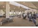 Large fitness center with cardio and weight equipment at 2479 Brassica Dr, North Port, FL 34289
