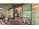 View of kitchen through patio doors from the outdoor patio at 2525 Ashton Rd, Sarasota, FL 34231
