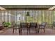 Outdoor patio with dining area, perfect for entertaining at 2525 Ashton Rd, Sarasota, FL 34231
