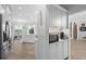 Convenient kitchen coffee bar with microwave and ample storage at 5755 Carriage Dr, Sarasota, FL 34243
