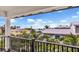 Balcony overlooking ocean and neighborhood at 6506 Gulf Dr, Holmes Beach, FL 34217