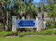 Longboat Key community welcome sign at 671 Emerald Harbor Dr, Longboat Key, FL 34228