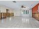 Large living room undergoing a complete renovation at 671 Emerald Harbor Dr, Longboat Key, FL 34228