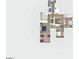 Third floor plan with primary suite and balcony at 9403 Gulf Dr, Anna Maria, FL 34216