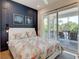 Bedroom with private balcony and ocean view at 9407 Gulf Dr, Anna Maria, FL 34216