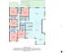 Open concept floor plan with large kitchen, dining area, and spacious bedrooms at 9407 Gulf Dr, Anna Maria, FL 34216