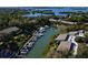 Community overview showcasing marina and waterfront at 1709 Pelican Cove Rd # Gl445, Sarasota, FL 34231
