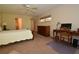 Bedroom with large dresser and work desk at 1701 Clower Creek Dr # Tr160, Sarasota, FL 34231