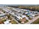 Wide aerial view of neighborhood, showing community layout at 3919 116Th Street W Ct, Bradenton, FL 34210