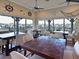 Community room with water views and seating for residents at 1010 Tidewater Shores Loop # 103, Bradenton, FL 34208