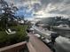 Private boat dock with lift, providing convenient water access at 1827 Baywood Dr, Sarasota, FL 34231
