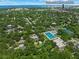 Aerial view of 2343 Prospect St, Sarasota, near Arlington Park at 2343 Prospect St, Sarasota, FL 34239