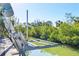 Aluminum boat lift ready for your watercraft at 563 Juan Anasco Dr, Longboat Key, FL 34228
