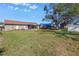 Large backyard offering plenty of space and privacy at 6025 62Nd E Ct, Palmetto, FL 34221