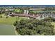 Community clubhouse, pool, and golf course from above at 8912 Heritage Sound Dr, Bradenton, FL 34212