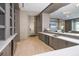 Modern community kitchen with stainless steel appliances at 111 S Pineapple Ave # 1102, Sarasota, FL 34236